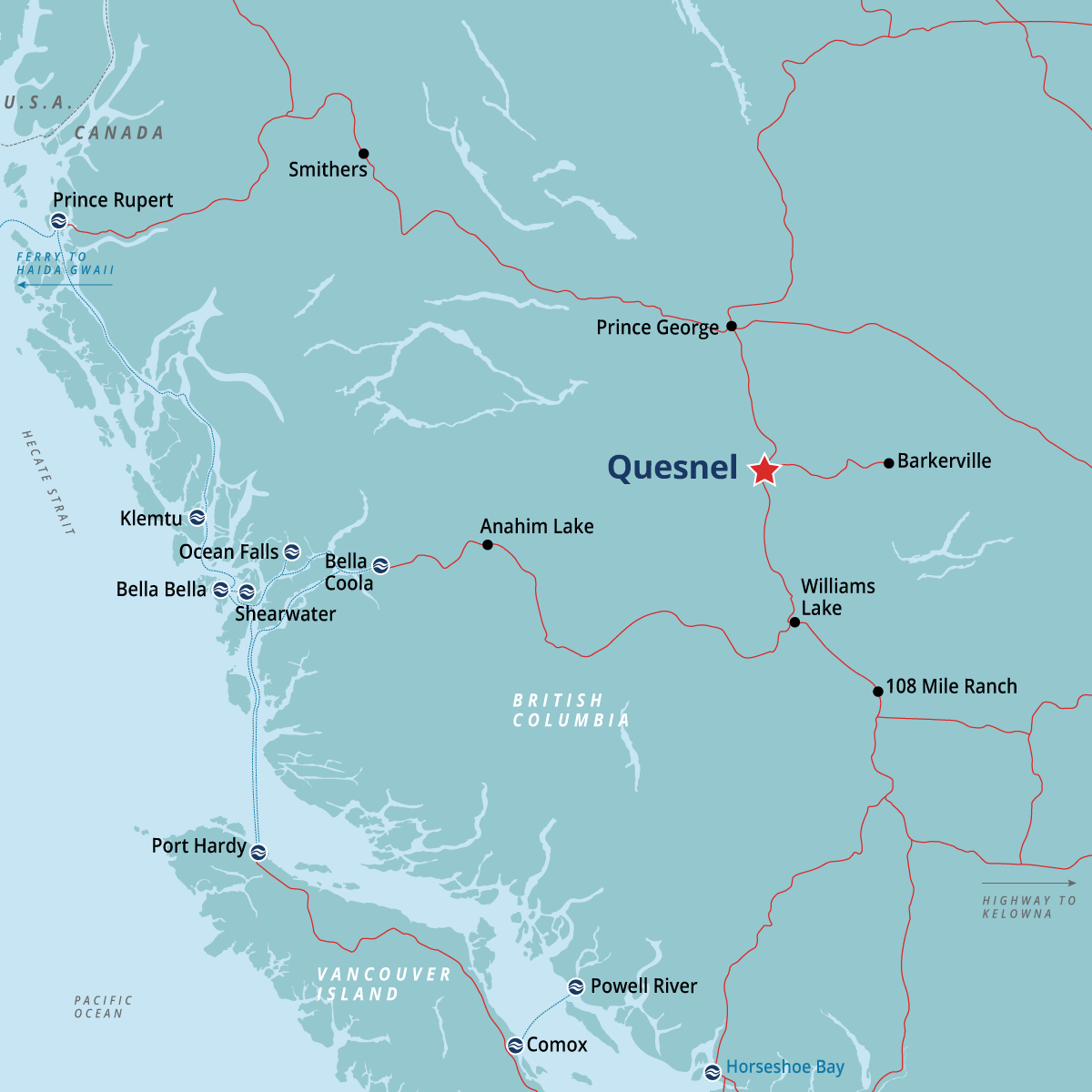 Quesnel - Quesnel | BC Ferries Vacations